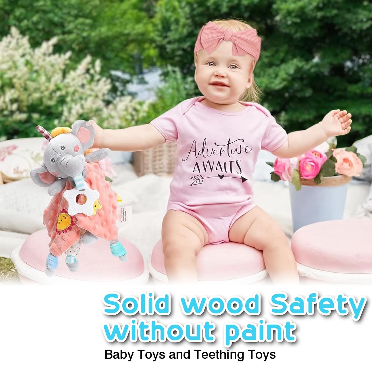 Baby Girl Gifts,Baby Shower Gifts For Girls,New Born Baby Girls Gift Sets,Welcome Baby Girl Gift Basket,Baby Milestone Blanket,U