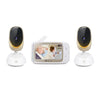 Motorola Baby Monitor VM85-5 WiFi Video Baby Monitor with 2 Cameras & Mood Light - Connects to Nursery App, 1000ft Range, Two-Wa