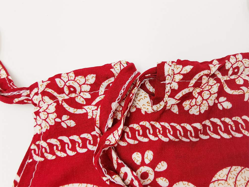 Baby Girls Boho Elephant Tops Harem Pants 2 Piece Outfits Red 110