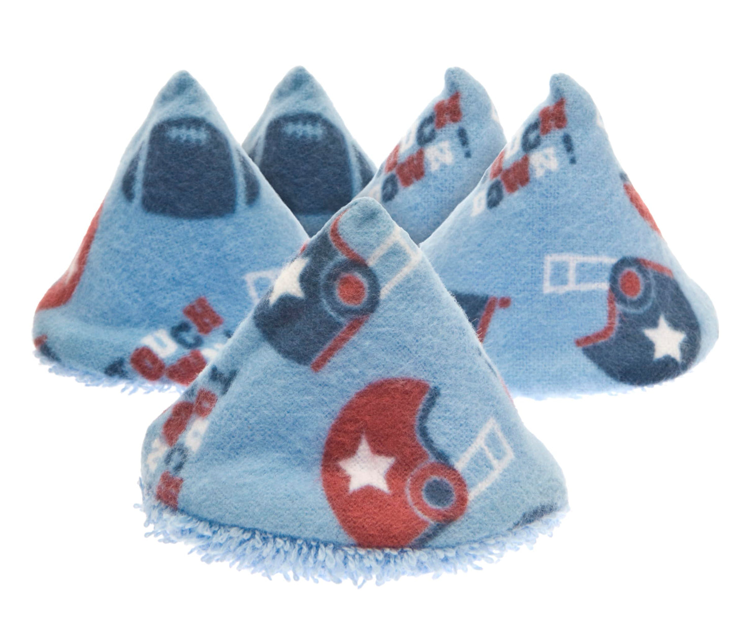 Pee Pee Teepee Football Blue with Laundry Bag 5 Pieces Baby boy Pee Shield Babyboy Essentials peepeeeteepee Baby boy Teepee Pee
