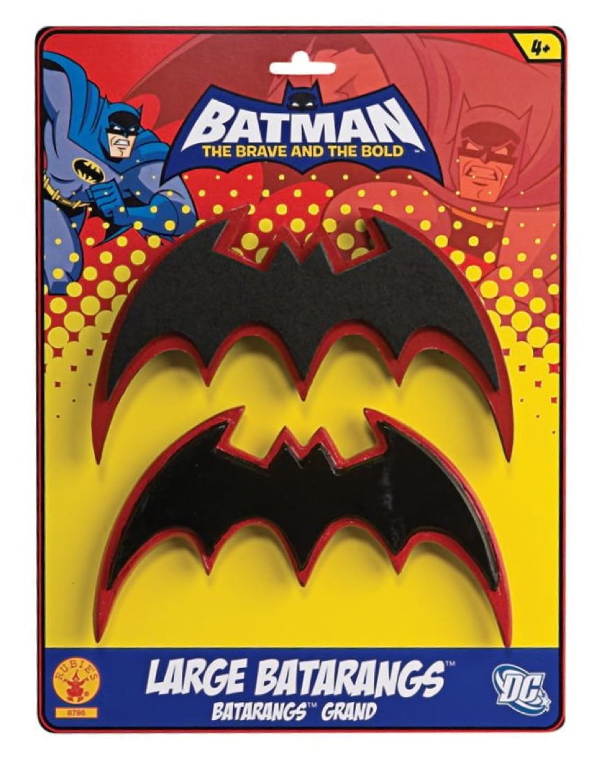 Rubies Batman The Brave And Bold Costume Batarangs