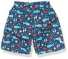 I Play. By Green Sprouts Baby-Boys Trunks With Built-In Reusable Swim Diaper,Navy Nautical Whale,18Mo