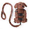 Berhapy 2 in 1 Naughty Dog Toddler Backpack Harness with Safety Leash for Childrens Walking Toddler Leash for 1-3 Years Old Boys