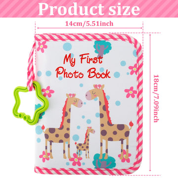 Baby Photo Album Practical First Photo Album Cute Soft Cloth Photo Book Easy To Use My First Photo Book For For Newborn Toddler
