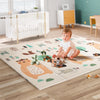 Uanlauo Baby Mat For Floor - Foldable Baby Play Mat For Babies Toddlers, 59' X 59' Extra Large Infant Playmat Foam Mats For Ki