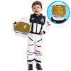 Spooktacular Creations Astronaut Costume With Helmet, Space Suit For Kids And Toddler With Movable Visor Helmet, Kids Astronaut