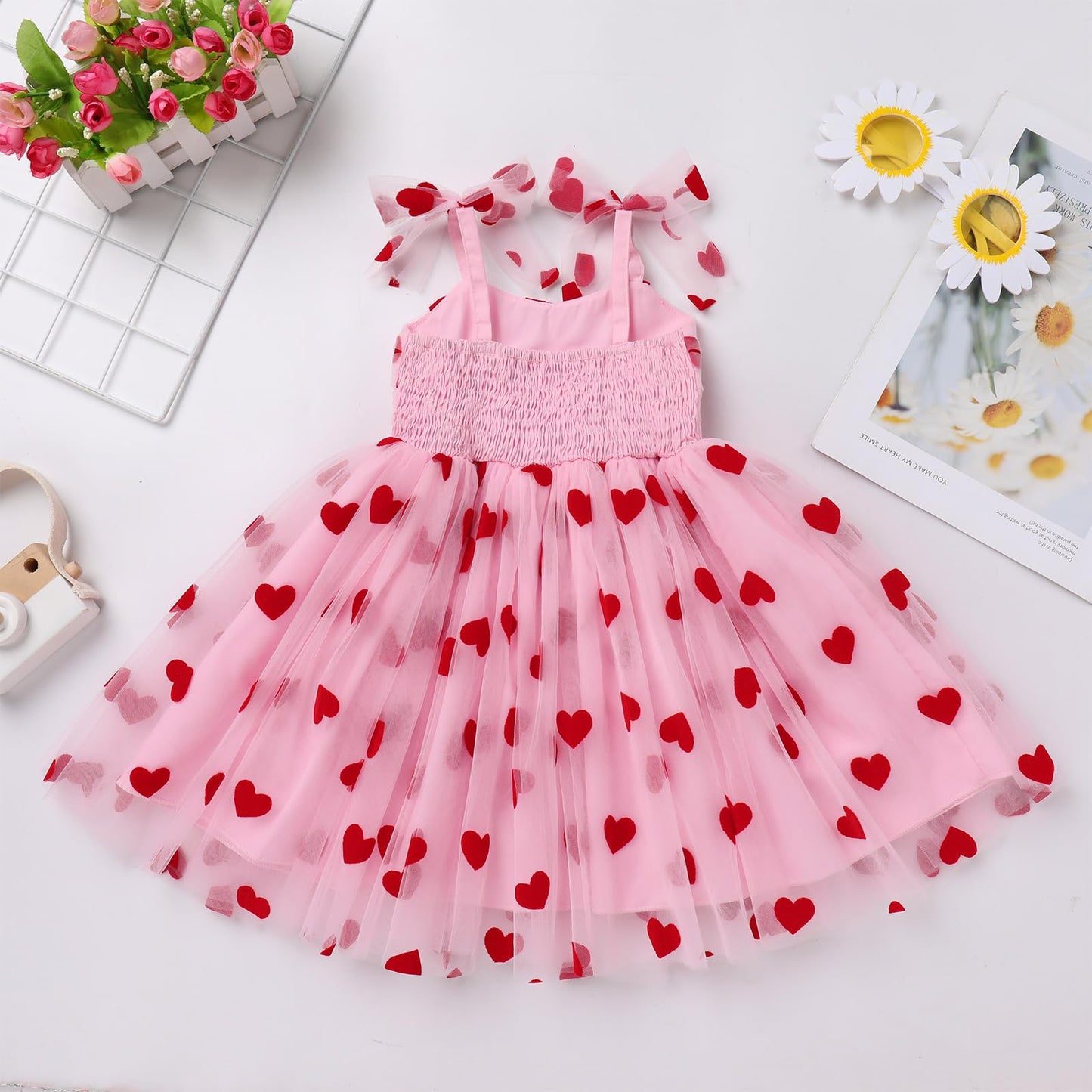 Baby Valentines Day Outfit Girl: My First Valentine'S Girl Infant Birthday Princess Dresses For Kids Cupid Photoshoot Toddler St