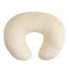 Ievolve Minky Nursing Pillow Cover Breast Feeding Pillow Cover Slipcover U Shape For Baby Boy Girl,Cover Only(Lightbeige)