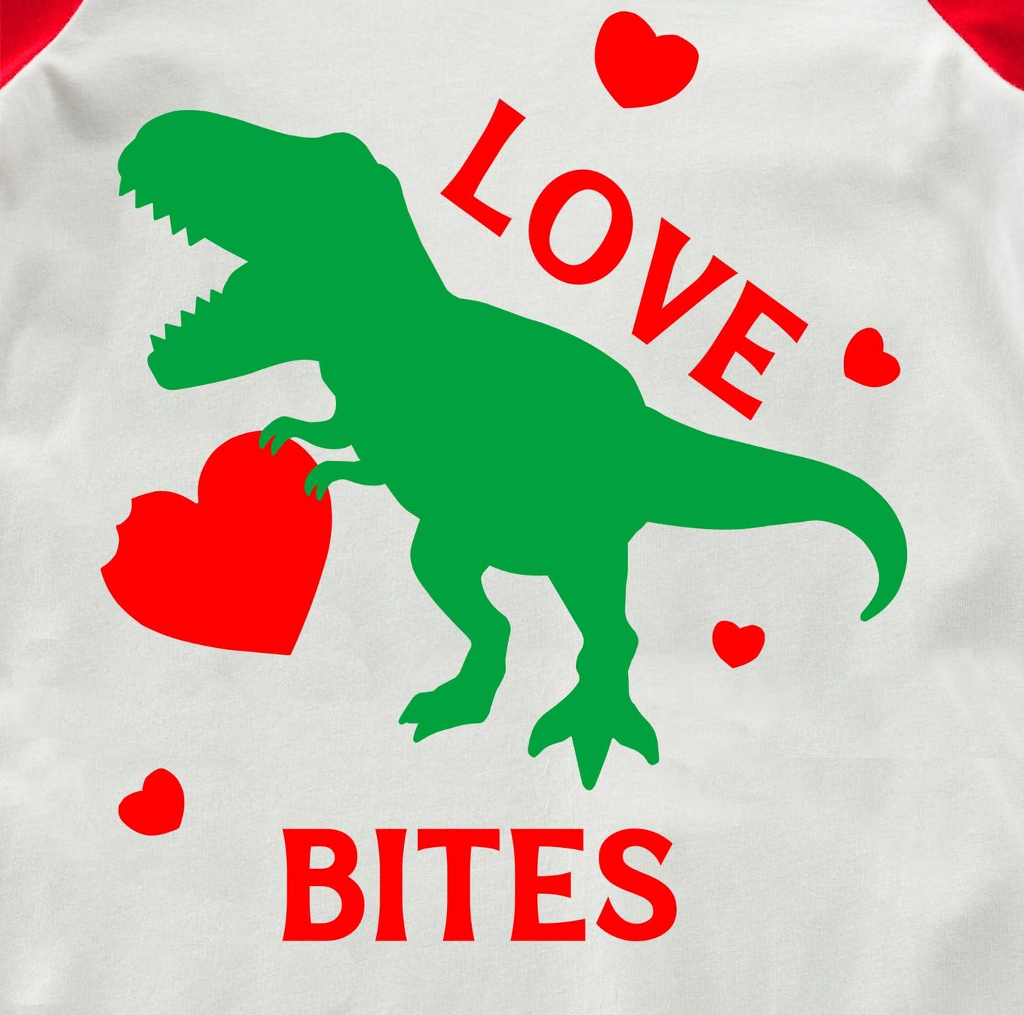 Toddler Boy Girl Valentine'S Day T-Shirt Dinosaur Love Bites Cotton Long Sleeve Tees Kids Boys Heart Shirt Tops 3T
