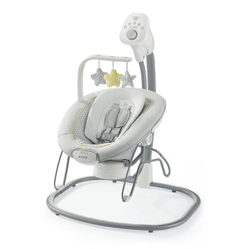 Graco Sway2Me Portable Baby Swing And Bouncer Seat With Music, Sounds, And Adjustable Settings, Watson Collection