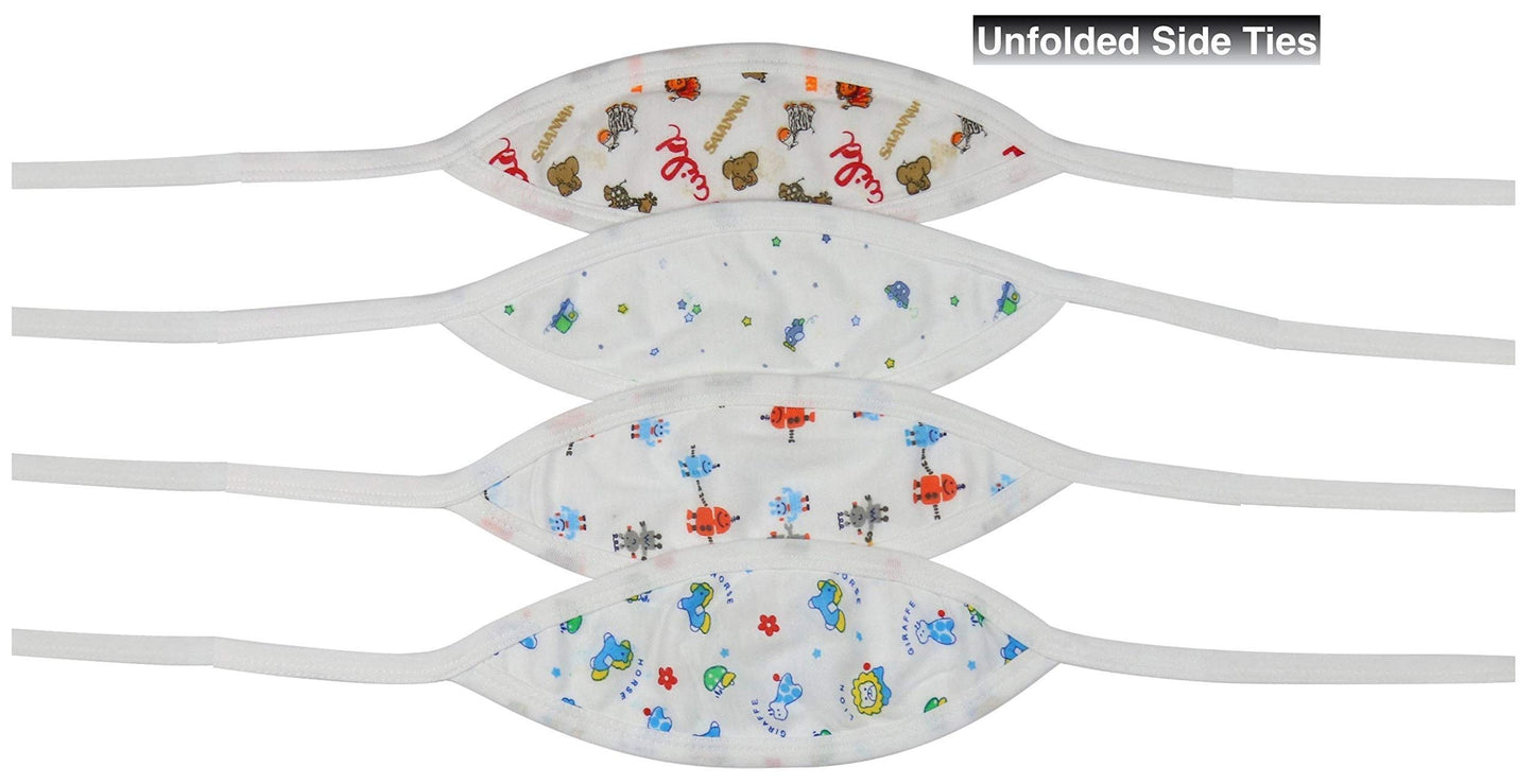 Tobeinstyle Babies' 4-Pack Comfortable Newborn Baby Belly Binder - Boy - One Size