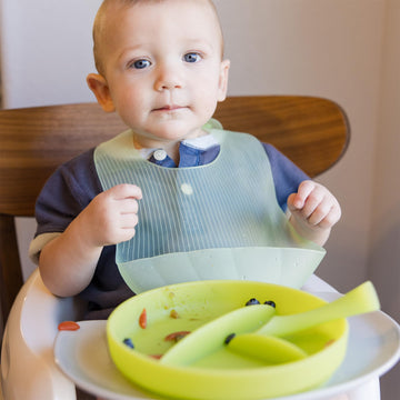 Olababy 100% Silicone Suction Plate | Toddler Plates With Suction | Divided Plates For Kids | Self Feeding Baby Essentials | Bab