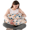 Battop Nursing Pillow For Breastfeeding With Removable Cover,Feeding Pillow For More Support For Mom And Baby,Adjustable Waist S