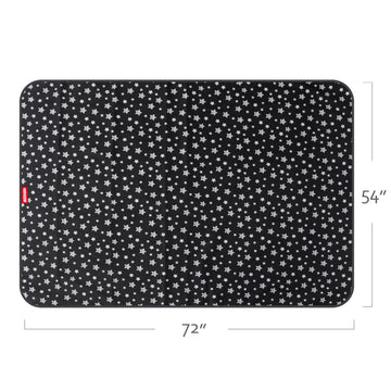 Large Splat Mat 54 X 72 Extra Large Waterproof Floor Mat With Non Slip Bottom, Baby Art Mat For Craft/Playtime/Mealtime On T