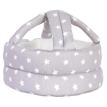 Umtiti Baby Adjustable Helmet, Lightweight And Soft.Great For Baby Learning To Walk And Crawl.Gray Star