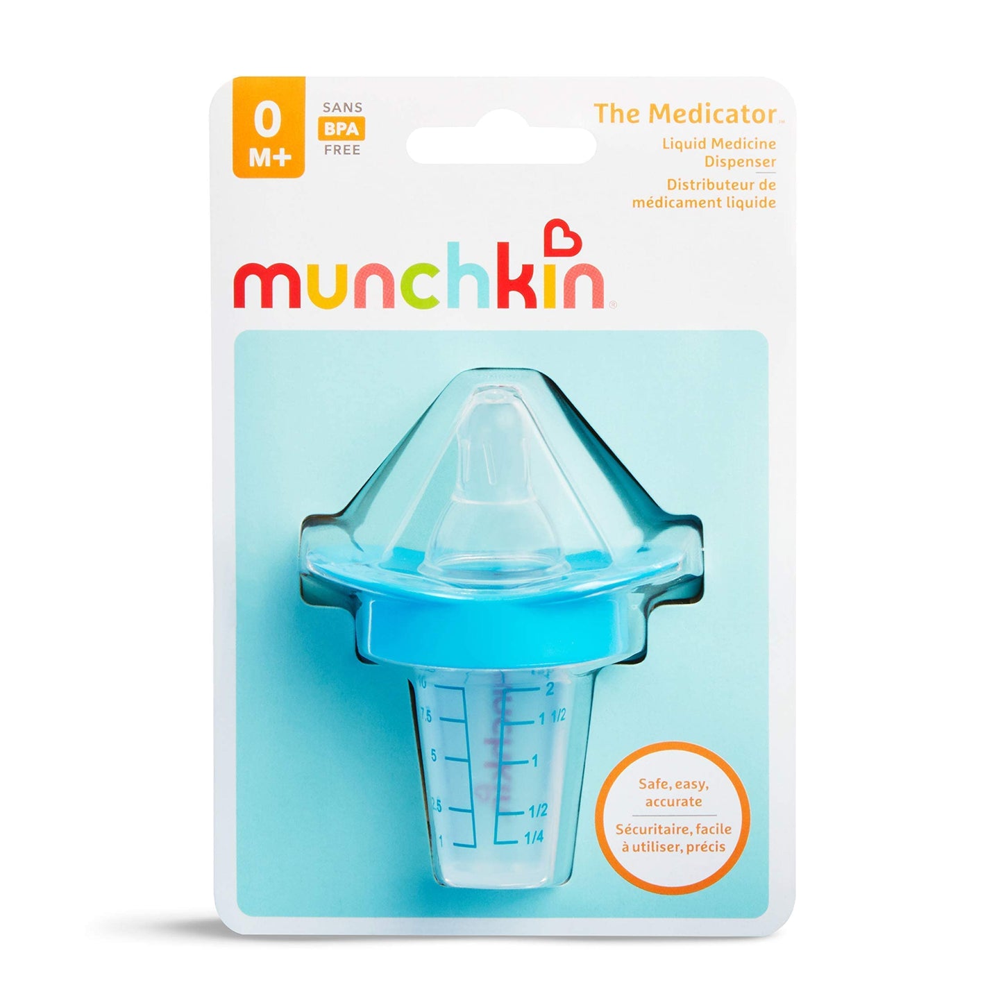 Munchkin The Medicator Liquid Medicine Dispenser, Blue