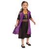 Disguise Disney Anna Frozen 2 Classic Girls' Halloween Costume Purple, Medium (7-8)