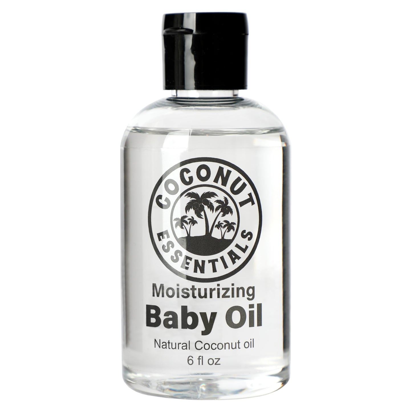 Coconut Essentials BABY OIL - Liquid Coconut oil (MCT) - No Mineral oil - Unscented Moisturizer - Infant & Newborn - Massage, Sc