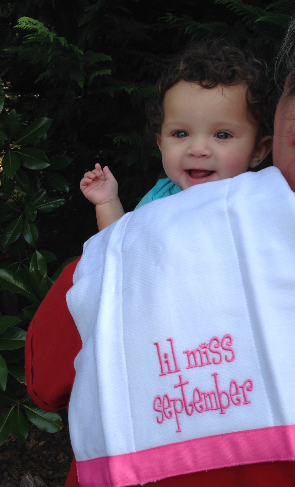 Mud Pie Lil Miss March Future Beauty Queen Baby Burp Bib Cloth Cotton Towel - Set Of 2
