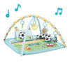 Bright Starts Grip & Kick Oball Activity Gym, Soccer Theme with Easy-Grasp Baby Toys, Baby Play Gym, Kick Pad with Activated Lig