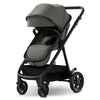 Mompush Meteor2 Baby Stroller 2-in-1 with Newborn Mode, Large Shock-Absorbing Wheels, Car Seat Adapter Included - Full-Size Infa