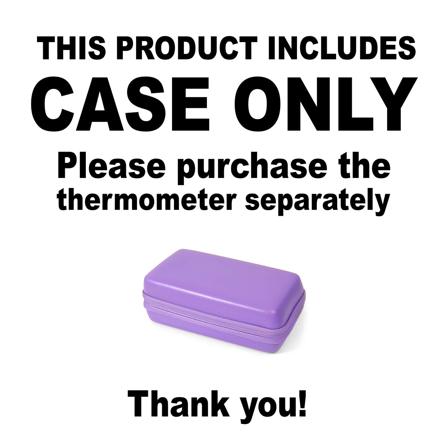 Casesack Forehead Thermometer Case For Non-Contact Infrared Digital Thermometer Like Vibeey, Ezthings, Halidodo, Higbre, Allirie