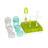 Boon Nursh Silicone Bottles And Grass Bundle Bottles & Cleaning Accessories Starter Set