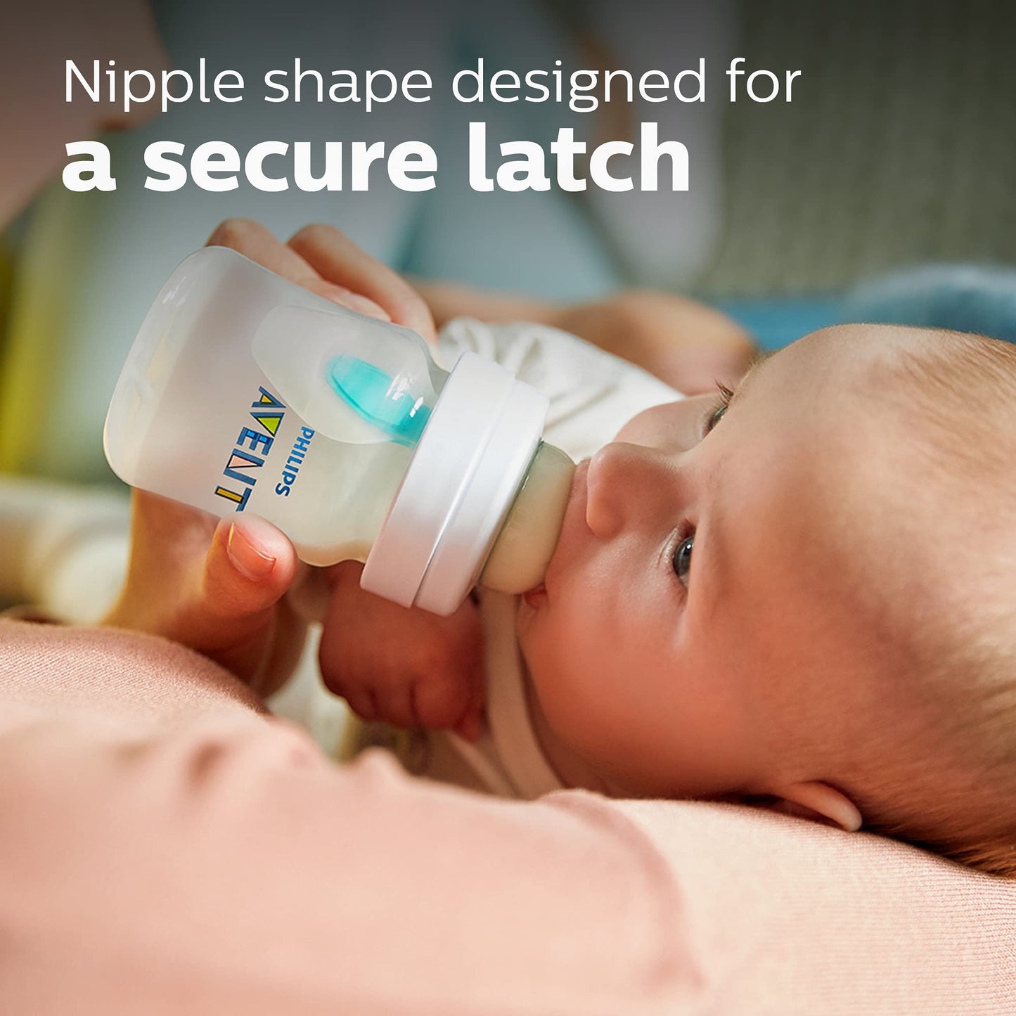 Philips Avent Anti-Colic Baby Bottle Flow 2 Nipple, 2Pk, Scy762/02