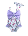 Toddler Baby 4T Swimsuit Girl 5T Bathing Suit Girls One Piece Swimwear Butterfly Summer Beach Swim Suit