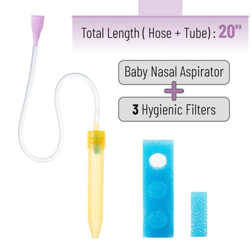Mr. Pen- Baby Nasal Aspirator With 3 Extra Hygiene Filters, Nasal Aspirator For Baby, Nasal Suction For Babies, Nose Aspirator F