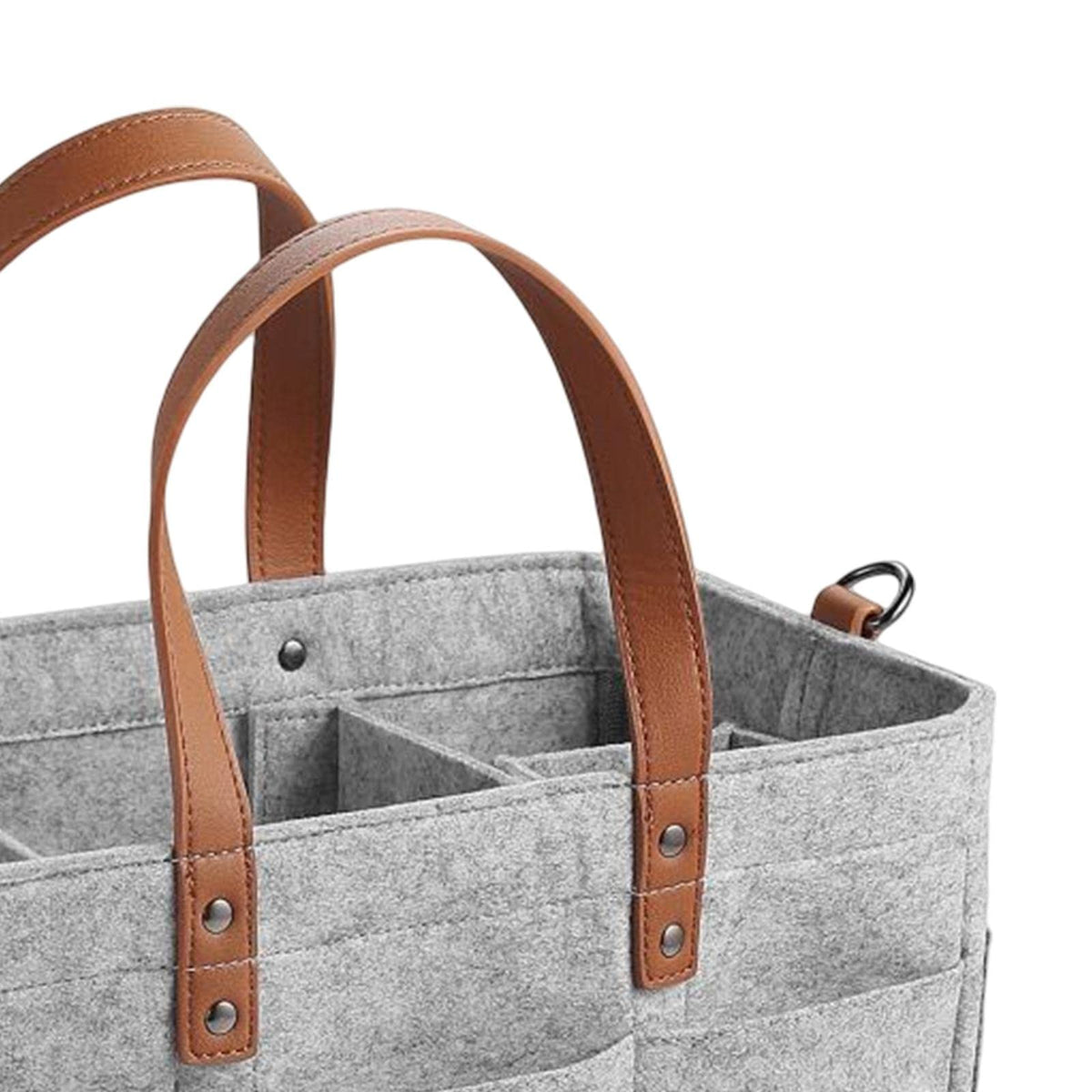 ATORSE Felt Fabric Baby Diaper Bag Lightweight Baby Products Organizer Compartment Light Gray|Baby | Strollers & Accessories | S