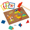 TOOKYLAND Fine Motor Toys, Toy Hammer and Nails Game is Montessori Toys That Exercise Childrens Hands-on Skills and Develop The