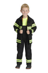 Aeromax Fb-68 Junior Firefighter Suit Size 6-8 Black