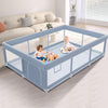 XVISHX 74 x 50 Inch Baby Playpen, Playpen for Babies and Toddlers, Baby Play Pen Playard for Indoor & Outdoor Active Center Game