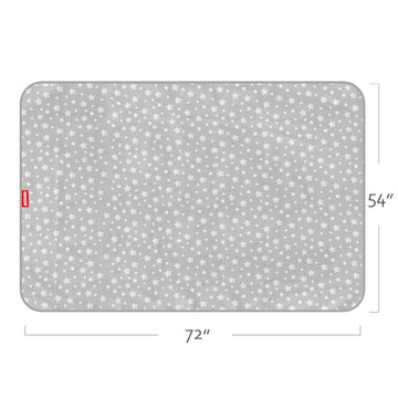 Large Splat Mat 54X72 Inches Extra Large Waterproof Mat Anti-Slip Bottom, Baby Art Playtime Mat For Craft/Mealtime On Table Or F