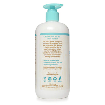 Little Twig Fragrance-Free Shampoo, Hair Shampoo With Natural Plant Derived Formula, Vegan, Gluten-Free, Perfect For Newborns, 1