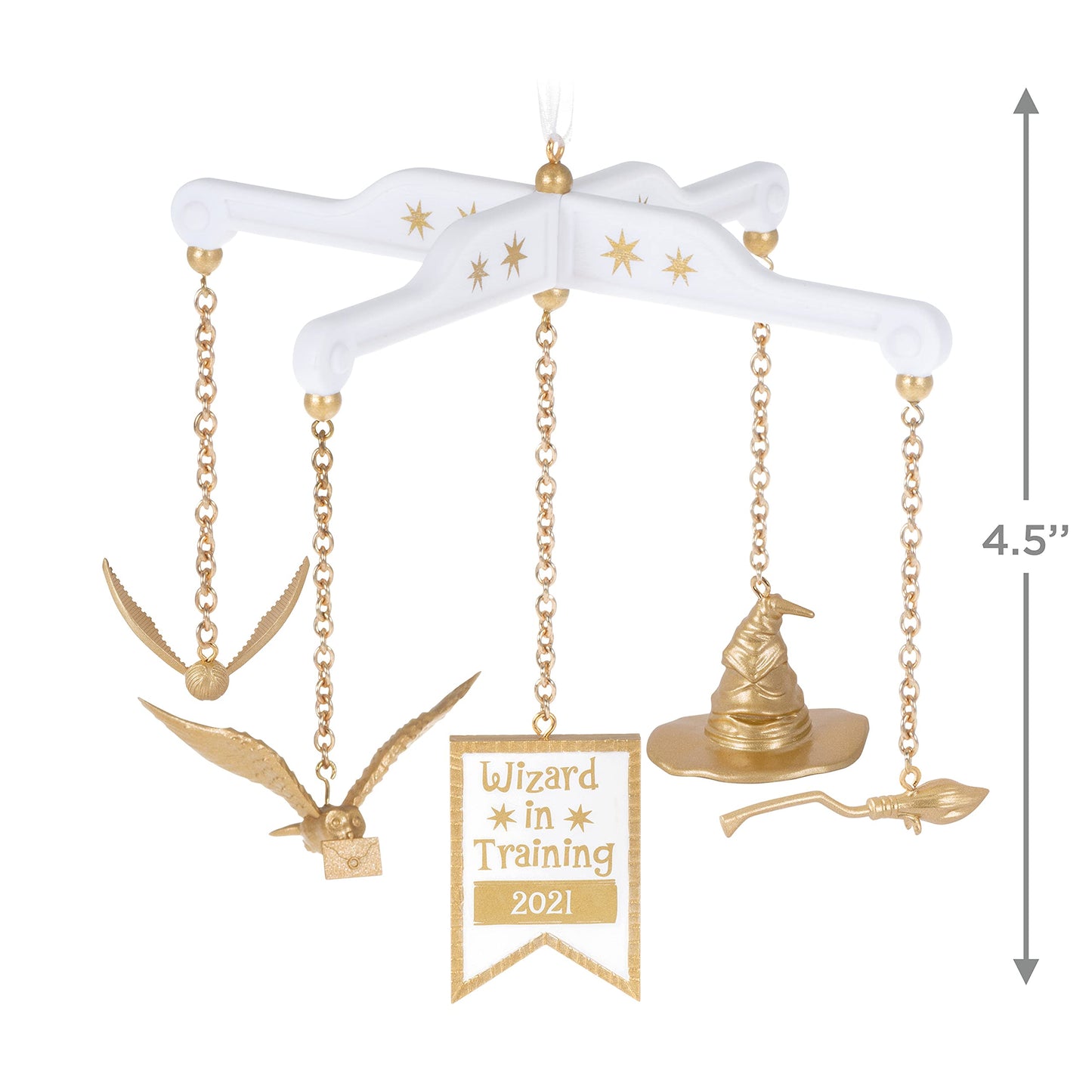 Hallmark Keepsake Christmas Ornament, Year Dated 2021, Harry Potter Wizard In Training Baby Mobile