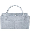 Mr. Pen- Baby Diaper Caddy Organizer, Grey, Large, Diaper Organizer, Car Diaper Caddy, Baby Caddy Organizer, Portable Diaper Cad