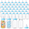 48 Pcs 4.5 Inch Baby Bottle Shower Favor Mini Plastic Candy Bottle Baby Shower Fillable Feeding Candy Box For Party Boy Girl Bir