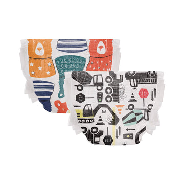 The Honest Company Clean Conscious Diapers For Sensitive Skin | Hypoallergenic, Fragrance Free | Gender Neutral Prints | Club Bo