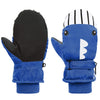 American Trends Toddler Snow Gloves Winter Kids Ski Glove Waterproof Mittens For Toddler Boys Girls Warm Mitten Blue Whale S(Fit