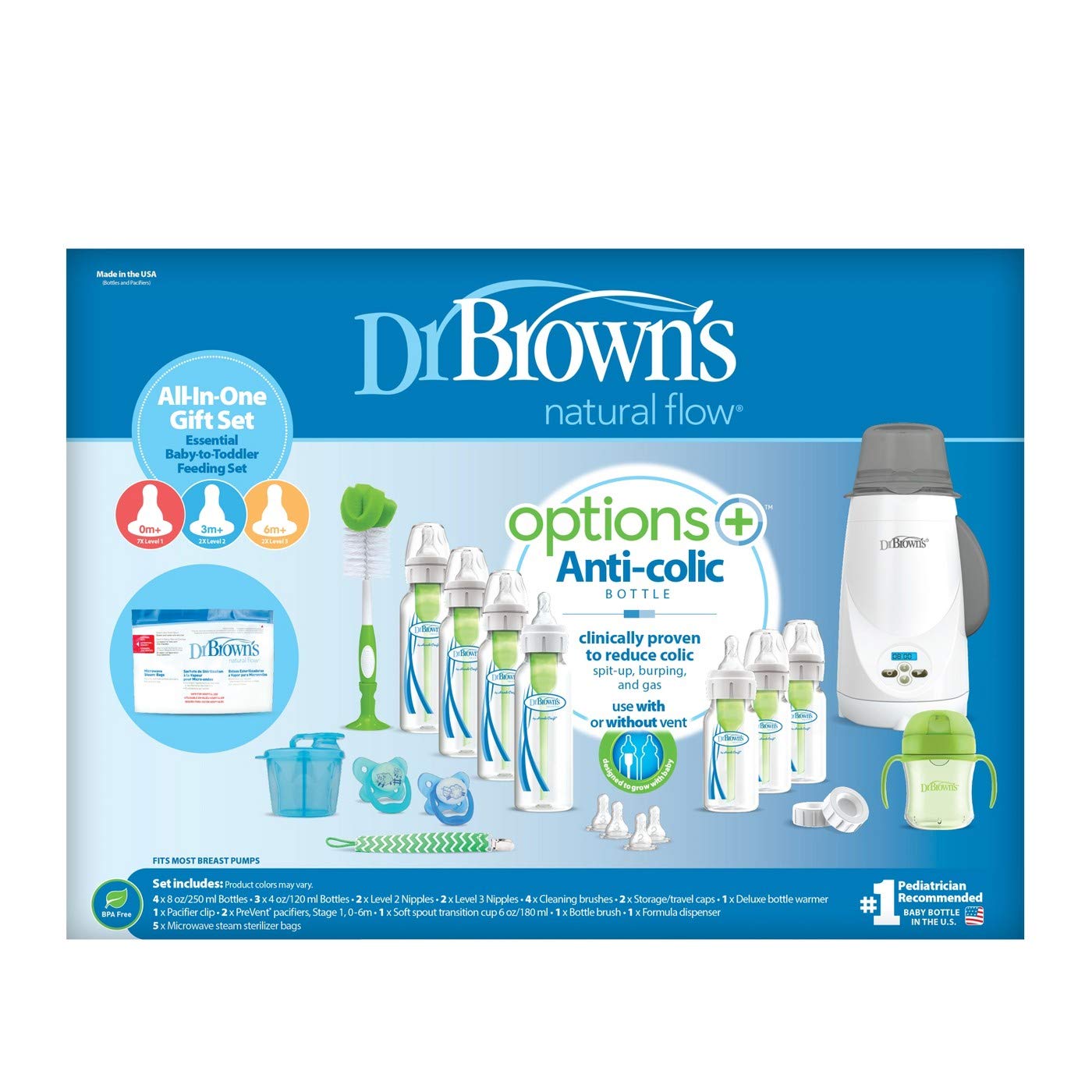 Dr. Brown'S Options153; Complete Baby Bottle Gift Set Clear