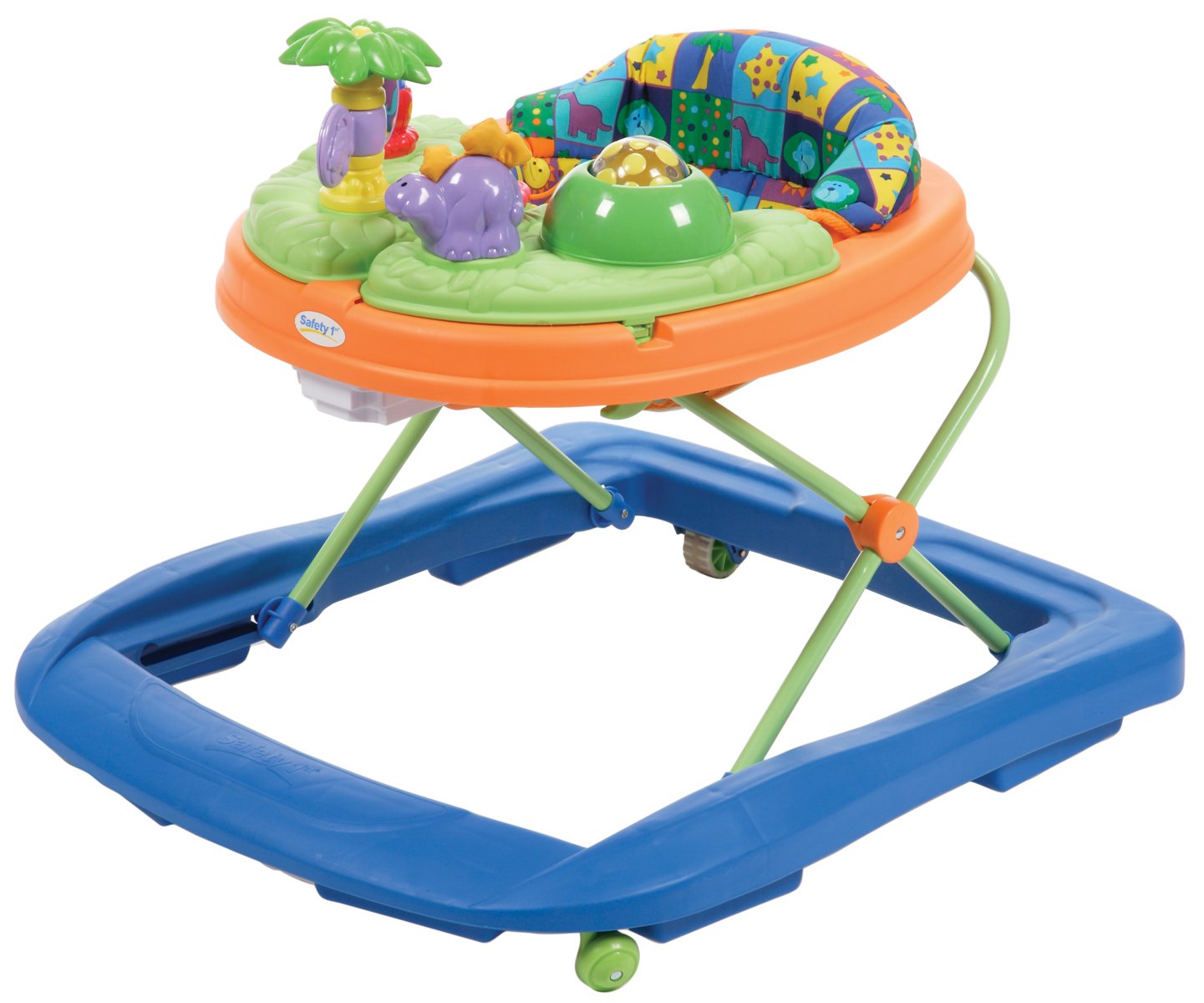 Safety 1St Dino Sounds 'N Lights Discovery Baby Walker With Activity Tray
