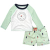 Gerber Baby Boy'S Toddler Long Sleeved Rashguard Swim Bathing Suit Set, Blue Sailboat, 6-9 Months