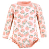 Hudson Baby Baby Girl'S Toddler Swimsuit, Pink Peach