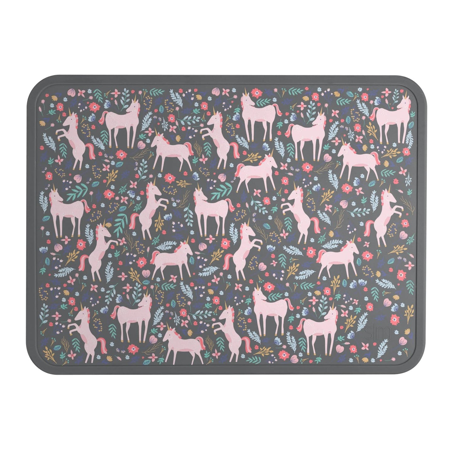 Simple Modern Silicone Placemat for Baby, Toddlers, Kids | Non-Slip Baby Eating Table Food Mat for Restaurants and Dining Table