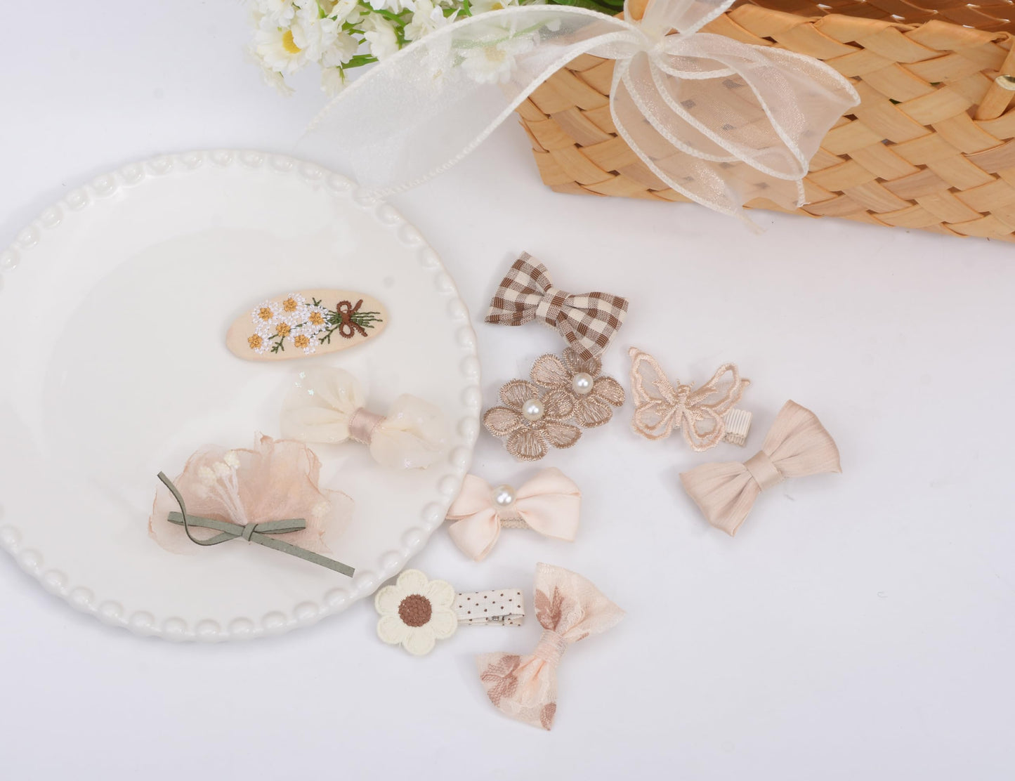 BIANHUAN 10 PCS Baby Girls Hair Clips Set Hair Barrettes Accessory for Babies Infant Toddlers Kids Baby Hair Clips