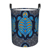 Pevtufa Turtle Foldable Laundry Basket Organizer,Fabric Clothes Toy Storage Basket Nursery Hamper Storage Bin For Household Bedr
