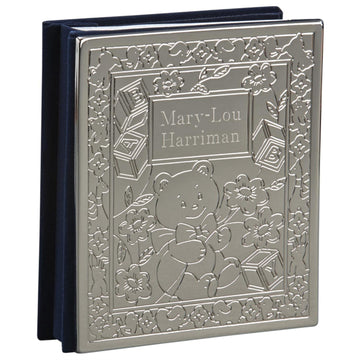 Creative Gifts International 024408 4 In Nickel Plated Holds With 100 - Bright Baby Icon Album