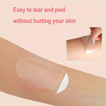 Saicheek 60-Pack Upgarde Silicon-Gel Material Easy To Take Off Baby Ear Covers With Cotton Ball,Baby Shower Cap Ear Protection F